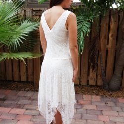 L186 Back Hankerchief hem
