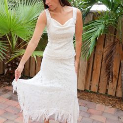 L2078-LT328 GTop & Skirt front