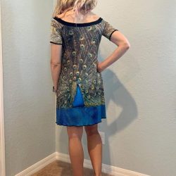 Peacock dress 3